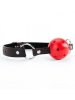 Knebel kulka do ust red heart ball gag